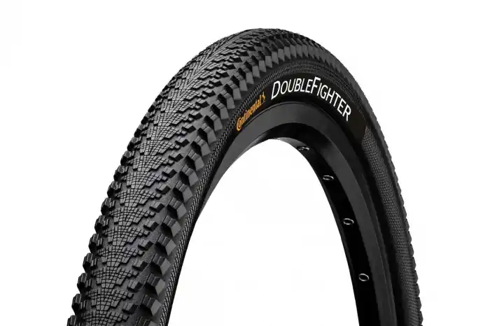 Anvelopa pe sarma Continental Double Fighter III 27.5, Negru, 50-584, 27.5x2.0 Reduceri