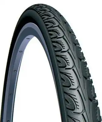 Anvelopa Bicicleta Rubena V69 Hook - 26 x 1-3/8 Inch, Negru Retur ușor