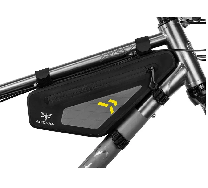 Ofertă de sezon Apidura - geanta cadru bicicleta Backcountry 2.0 Frame Pack 2 litri - negru gri