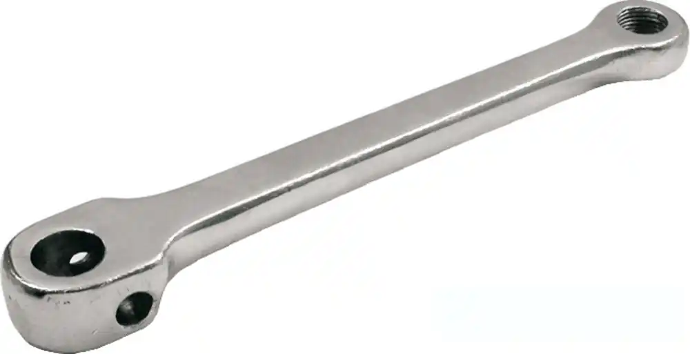 Chilipir Brat pedalier, otel, pana conica, lungime 170mm, cromat