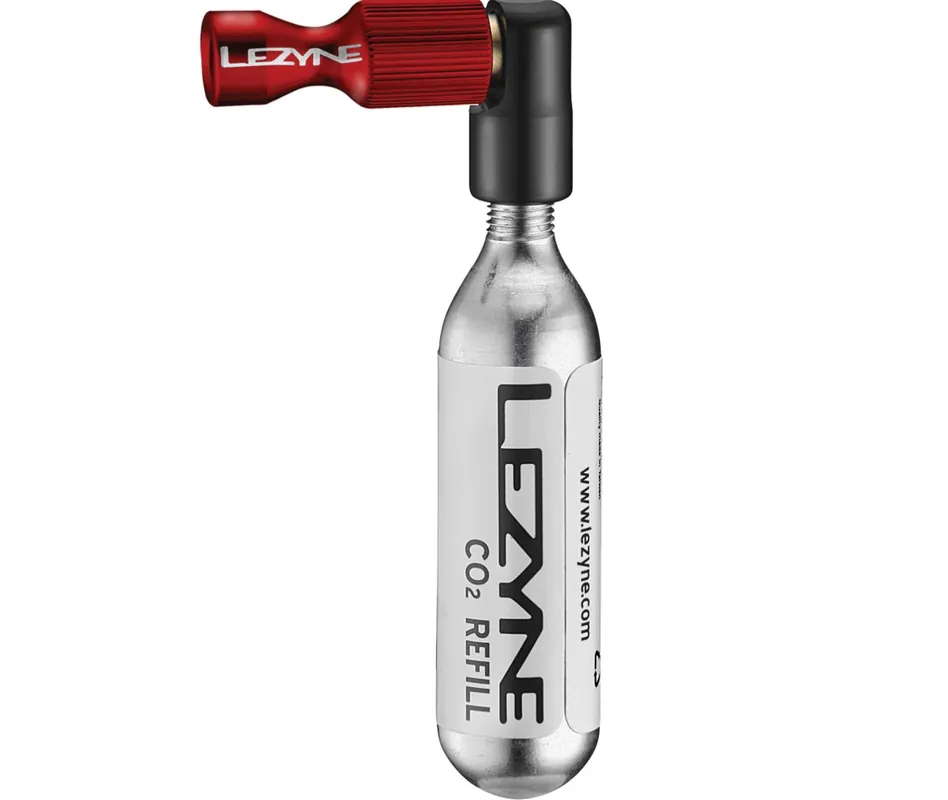 Comandă acum Lezyne - mini pompa Co2 - Lezyne - Trigger Drive cu cartus 16g - rosu