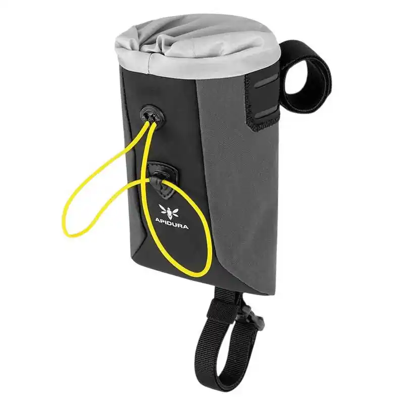 Apidura - geanta ghidon bicicleta Backcountry 2.0 Food Pouch 0.8 litri - gri negru Cel mai vândut