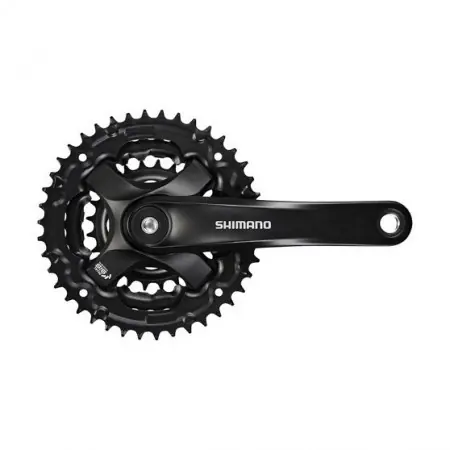 Angrenaj pedalier Shimano Tourney FC-TY501 48x38x28T Bestseller