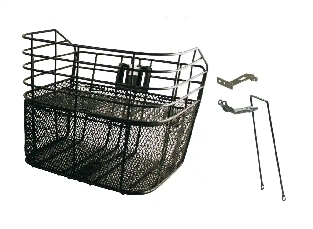 Reduceri Cos Bicicleta Fier 36x25x27cm Negru