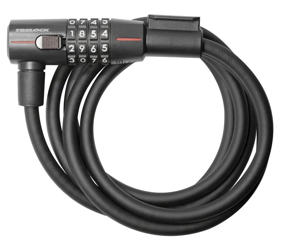 Preferatul clienților Antifurt bicicleta Trelock SK415 180 15 Code, negru