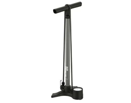 Lezyne - pompa podea - Macro Drive DV - manometru - Schrader I Presta - grey - 220 psi / 15 bar Livrare expres