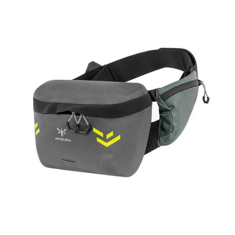 Apidura - geanta practica cu prindere in zona soldurilor, Backcountry 2.0 Hip Pack, 2.5L - gri inchis negru Preferatul clienților