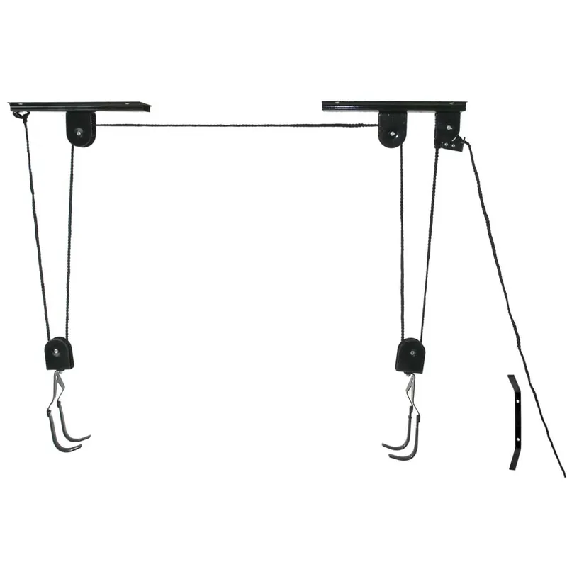 Cel mai vândut Lift agatat biciclete 4m-20KG culoare negru