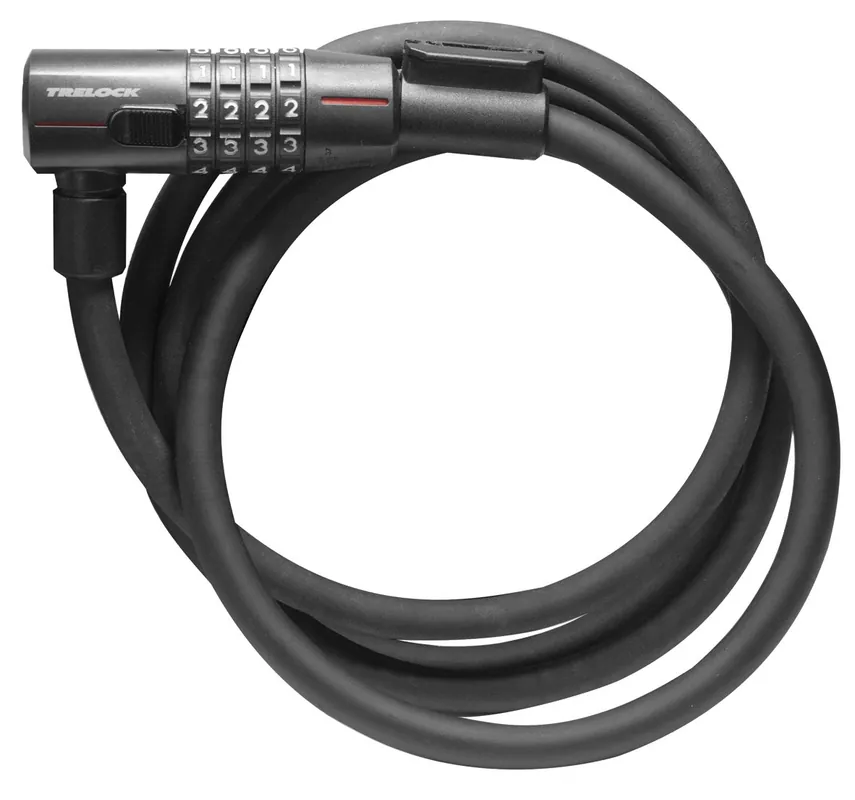 Livrare rapidă Antifurt Bicicleta Trelock Sk 312 Cifru 180 12 - L 180 Cm, Negru