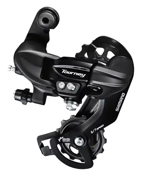 Schimbator Spate Shimano Tourney RD-TY300 6/7 Vit. Prindere Surub Plată sigură