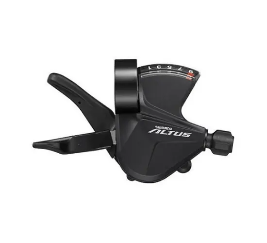 Maneta schimbator Shimano Altus SL-M2010-9R, dreapta 9 viteze, cablu 2050mm stainless, OGD Cumpărături sigure