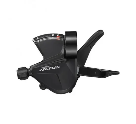 Maneta schimbator Shimano Altus SL-M2010-L, stanga 3 viteze, cablu 1800mm stainless, OGD Cel mai vândut