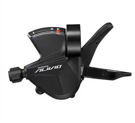 Maneta schimbator Shimano Alivio SL-M3100-2L, stanga, 2 vit. RapidFire Plus Mono, 1800mm, fara OGD Ofertă specială