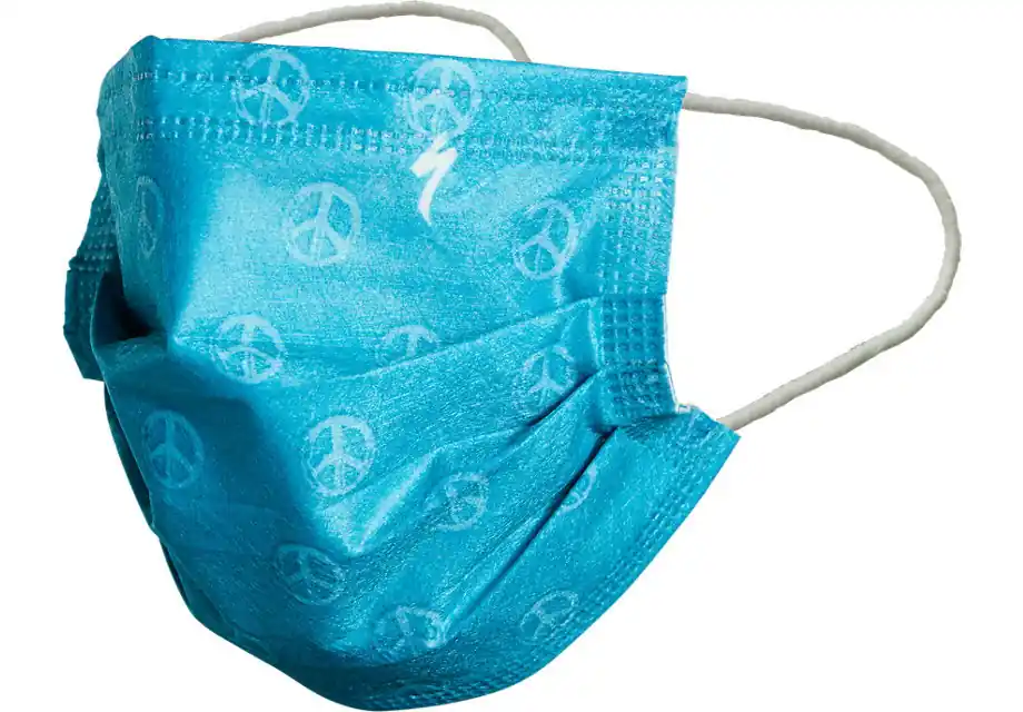 Masca de protectie SPECIALIZED - Blue/Peace (35 buc) Ofertă exclusivă