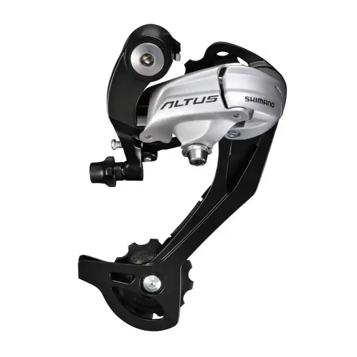 Schimbator spate Shimano Altus RD-M370-S-SGS, 9 Vit., Prindere Directa, Argintiu, Ambalat Ind. Ofertă de sezon