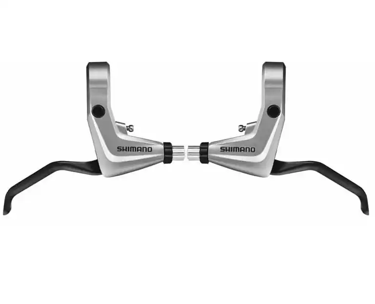 Lichidare de stoc Manete De Frana Shimano Alivio Bl-T4000, Stanga & Dreapta, Cablu De Frana T-Type 1400/1600Mm, Camasa 800/900Mm Neagra, Argintiu, Ambalat Ind.