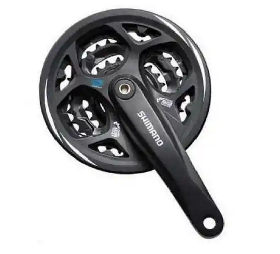 Livrare expres Angrenaj Pedalier Shimano Altus Fc-M311-L, 42X32X22T, Brat Brat 175Mm, Pt. 7/8 Vit. Pe Spate, Pt. Lant Hg, Cu Cg, Compatibil Chaincase, Negru, Ambalat Ind.