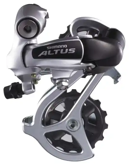 Reduceri Schimbator Spate Shimano Altus Rd-M310-S, 7/8 Vit., Prindere Directa, Argintiu, Ambalat Ind.