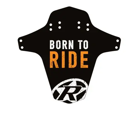 Cel mai vândut Aparatoare Reverse Born to Ride negru/alb/orange