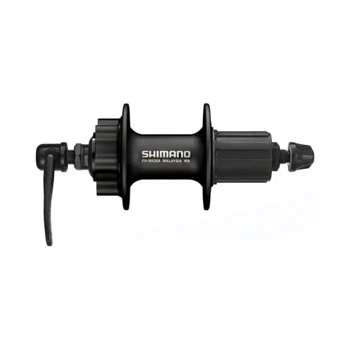 Butuc spate Shimano Deore FH-M525A-L, 8/9/10/11, disc 6 suruburi, 32H, Negru Ofertă specială