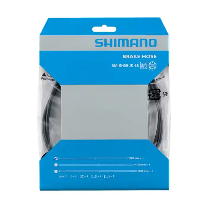 Conducta hidraulica Shimano SM-BH59-JK, 1700mm, conector drept pe Maneta (Neasamblat), cu insertie conectare, cu TL-BH61, Ambala Cel mai bun preț