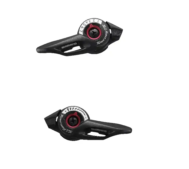 Manete de schimbator Shimano Tourney SL-TZ500, 7X3 viteze, stanga neindexata, revo, cablu 1800mm/2050mm, ambalat individual Reduceri