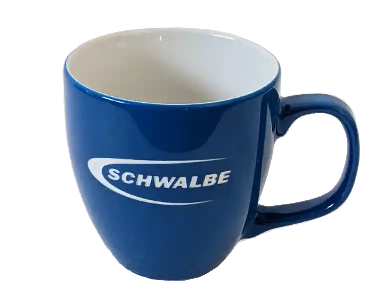 Doar azi Ceasca cafea SCHWALBE Albastru - gravata