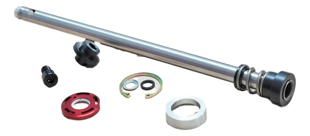 06-08 Boxxer Race/Team Spring Shaft Assy - Silver-Black Comandă acum