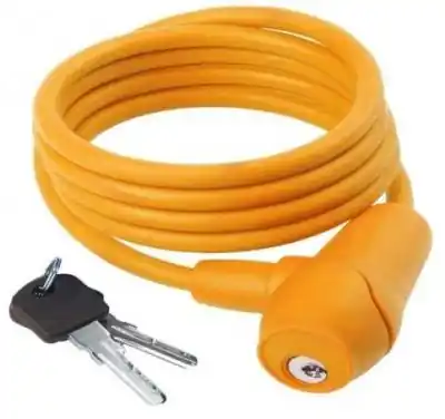 Antifurt cu cheie 60cm material otel cu membrana de protectie culoare albastru Noutate