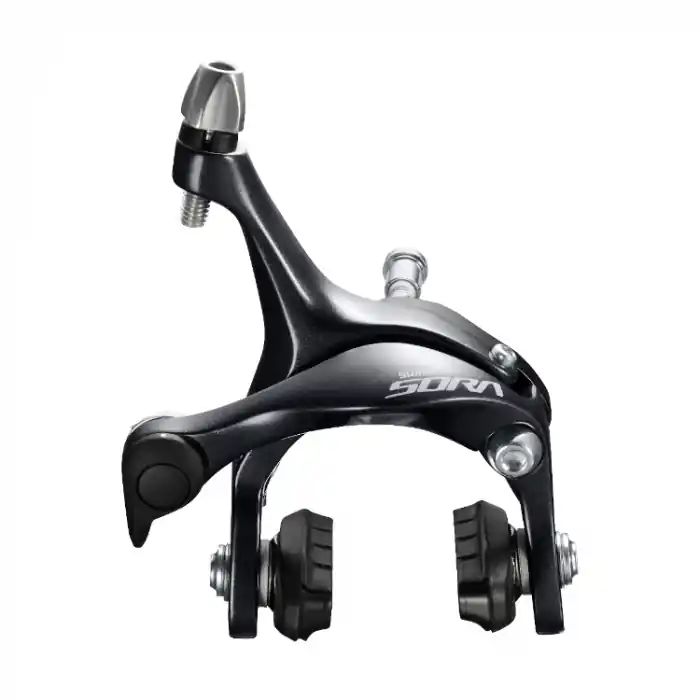 Ofertă exclusivă Clesti de frana Shimano Sora BR-R3000, fata, CS51, surub pivot 27.5mm, cu saboti R50T5