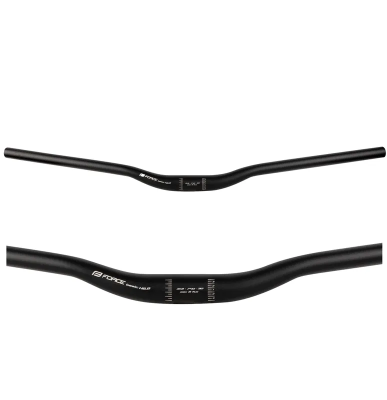 Ghidon Force Basic H6.6 rised 31.8/740mm AL Negru Mat Popular