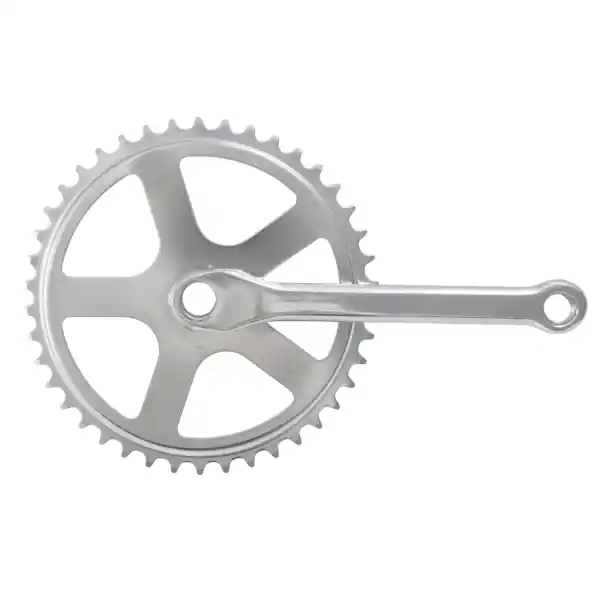 Pedalier RMS, 46T 1/2-1/8, brat 170mm, aluminiu, ax patrat Ofertă limitată