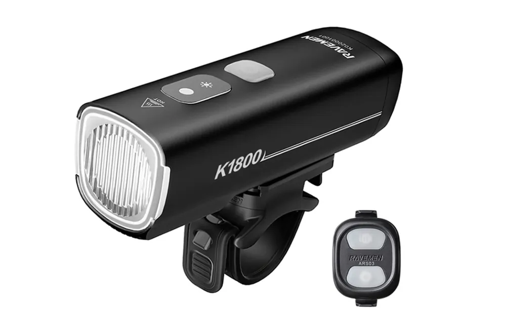 Far RAVEMEN - K1800 - 1800 lumeni - AI Nighttime Mode + Telecomanda Ofertă limitată