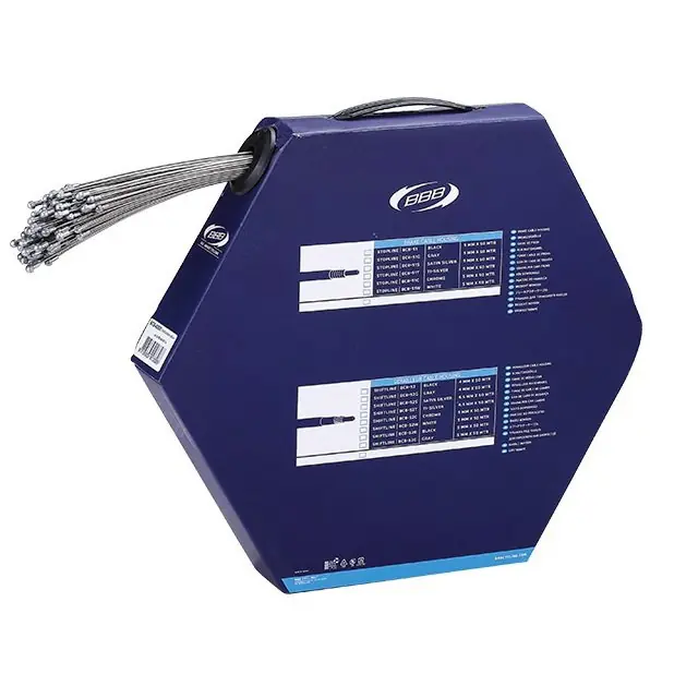 BBB - Cablu Frana pentru Bicicleta sosea (cursiera) Brakewire Slick, otel 1.5x1700 mm Cumpără online