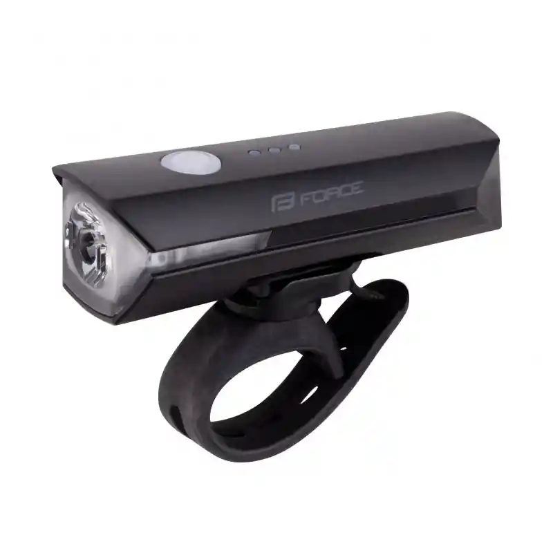 Far fata Force Flux 550 Lumeni USB negru Plată sigură