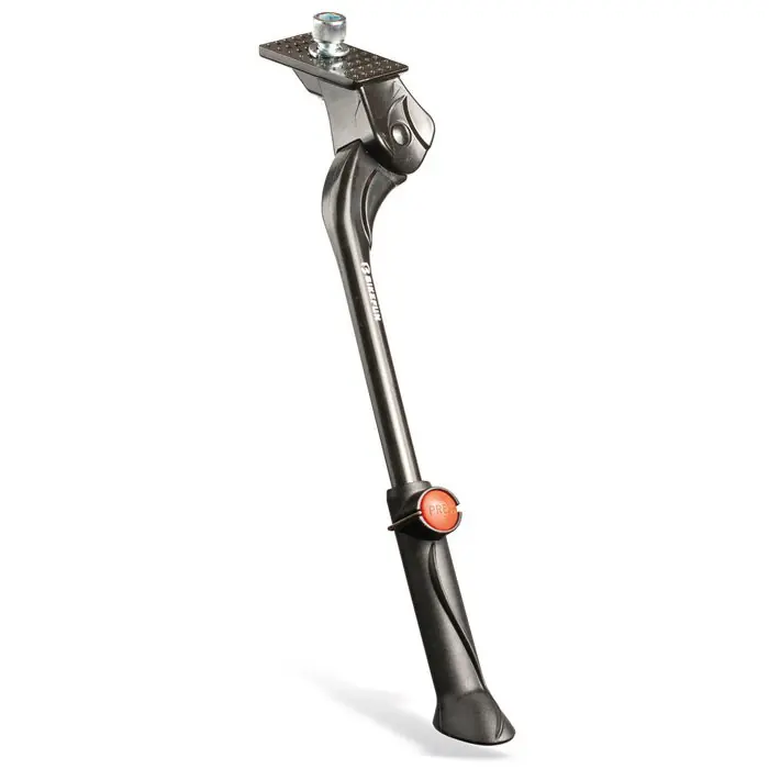 BikeFun - Cric reglabil Bicicleta Kickstand 16-20", aluminiu - negru Cel mai vândut