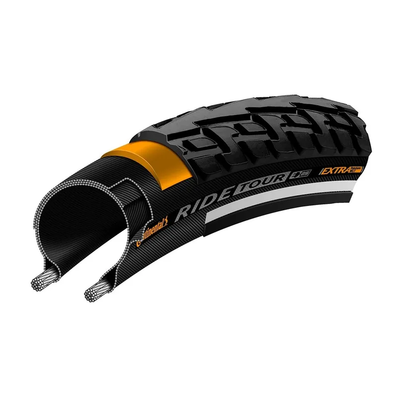 Anvelopa Continental Ride Tour Reflex Puncture-ProTection 28-622 negru/negru Livrare expres