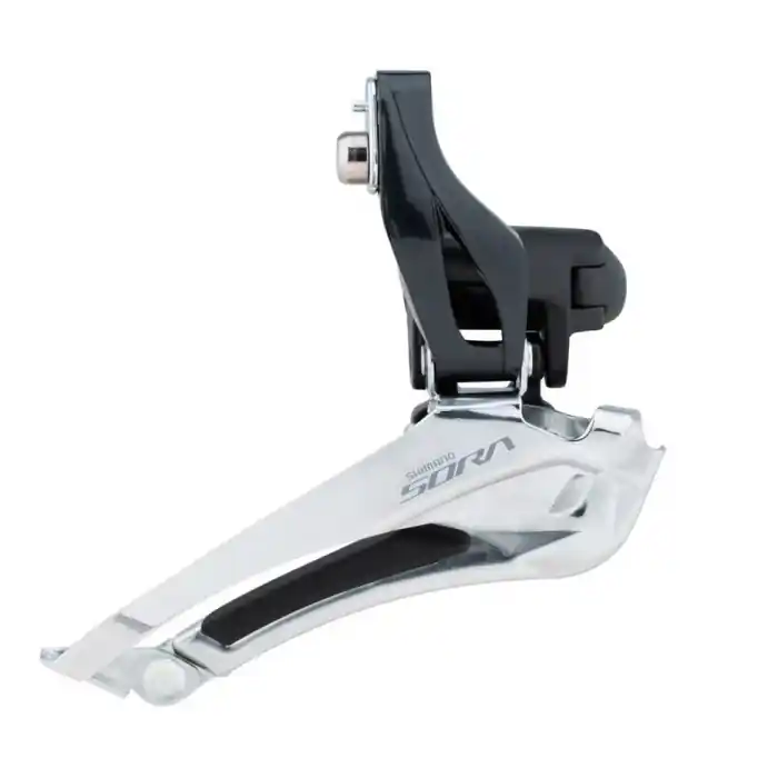Comandă acum Schimbator fata Shimano Sora FD-R3000, 2x9 vit, colier 34.9mm (adaptor 31.8/28.6)