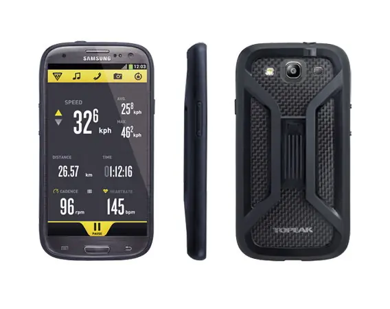 Carcasa Husa Topeak Ridecase Samsung Galaxy S3, reglabila, anti-shock, neagra Retur gratuit