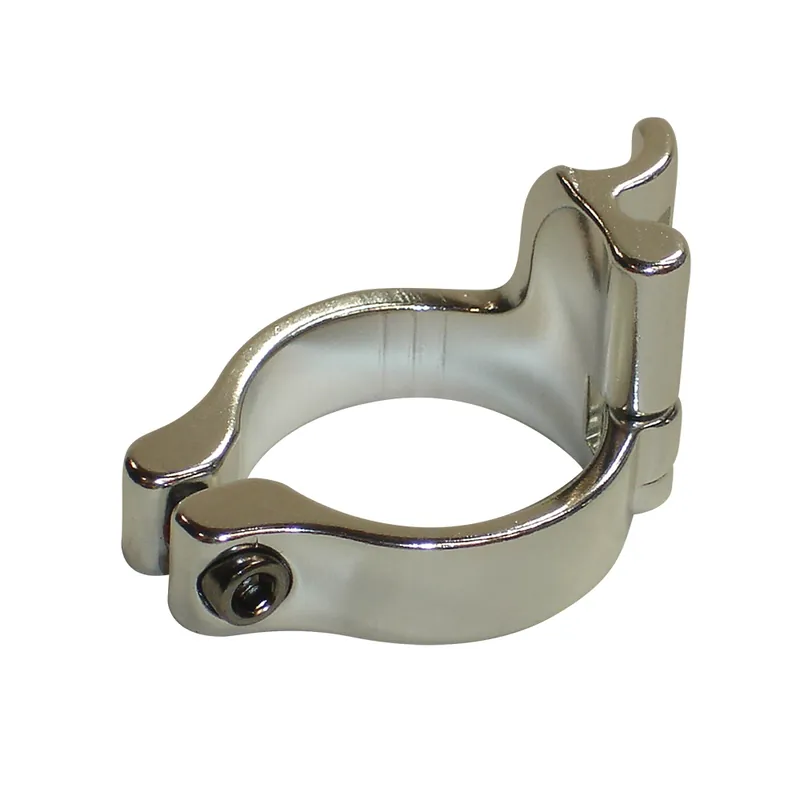 Reducere de preț Clema prindere schimbator fata, Oxford, 31.8mm, Argintiu