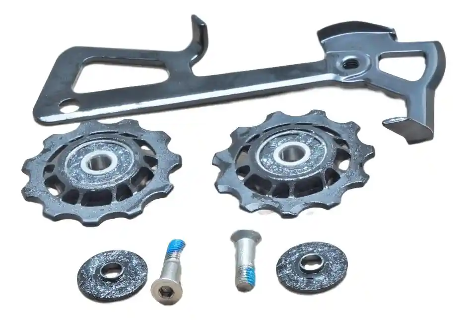 2010 X7 Rear Derailleur Cage Kit Medium - Silver Comandă acum