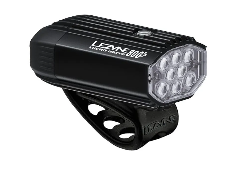 Reducere specială Lezyne - Lumina fata - MICRO DRIVE 800+ - 800 lumeni - USB - negru