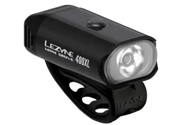 Lezyne - Lumina fata far - MINI DRIVE 400XL - 400 lumeni - USB - negru Super ofertă