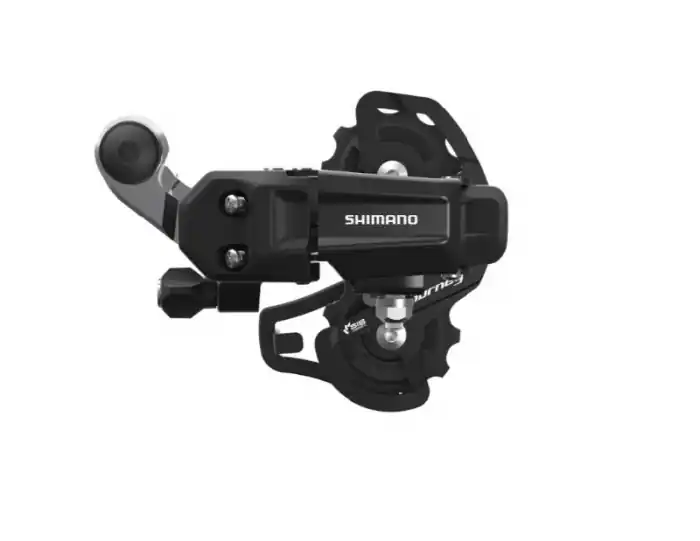 Doar azi Schimbator spate Shimano Tourney RD-TY200-SS 6/7 vit Prindere pe Ureche Negru Neambalat