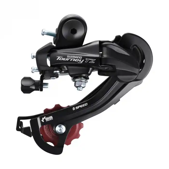 Cumpără online Schimbator spate Shimano Tourney RD-TZ500-GS 6 vit Prindere pe Ureche Neambalat