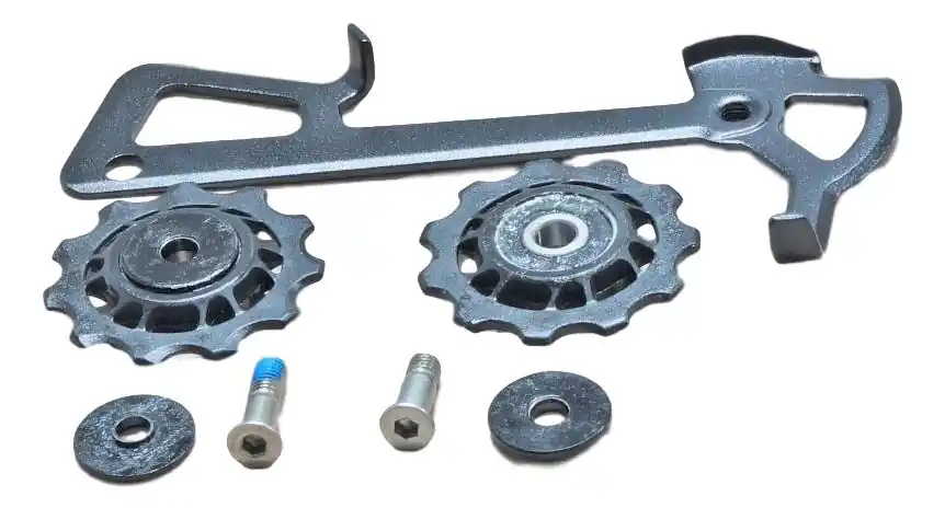 2010 X9 Rear Derailleur Cage Kit Long - Silver Ofertă
