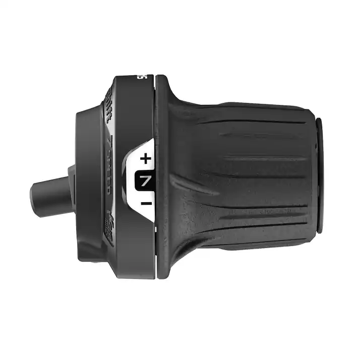 Maneta schimbator Shimano SL-RV200-7R, dreapta/spate, 7 vit, Revo-Shift, cablu 2050mm, cu OGD, neambalat Ofertă de sezon