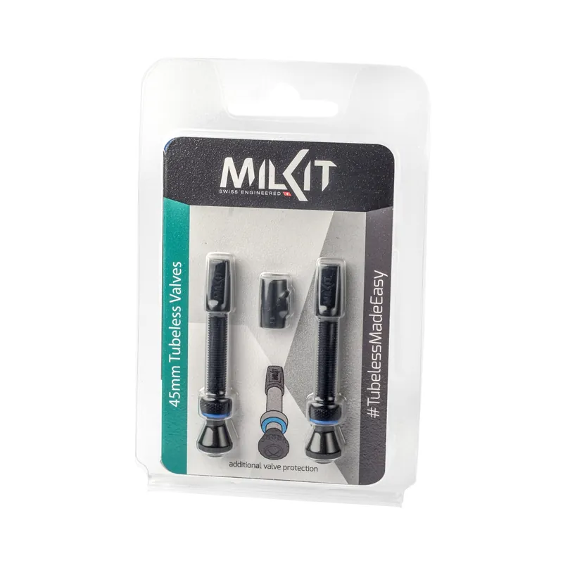 Retur gratuit Milkit - set valve tubeless, presta 45mm