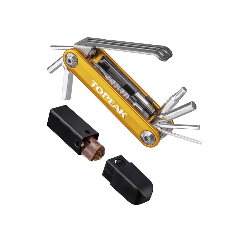 Topeak - Set unelte Bicicleta, antipana tubeless Tubi 11 Combo multitool - argintiu auriu Mai ieftin