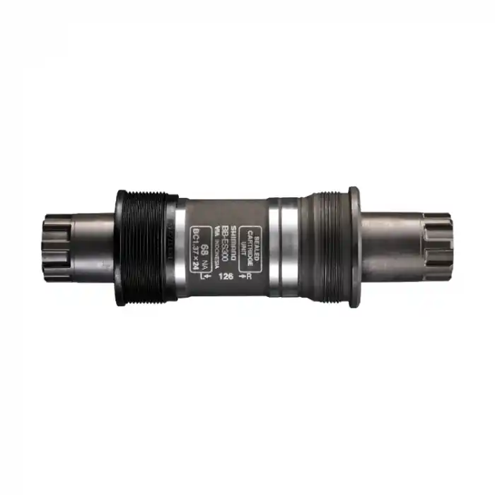 Super ofertă Butuc pedalier Shimano BB-ES300, BSA, ax Octalink, fara suruburi, 73-126mm
